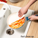 Mainstays 12 Piece Ceramic Nonstick Aluminum Pots and Pans Cookware Set, Blue