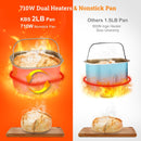 KBS 19-in-1 2LB Bread Maker Machine Fully Automatic LCD Display,Stainless Steel Model