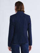 Free Assembly Women's Single Breasted Pinstripe Blazer, Sizes XS-XXL