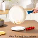 Mainstays 12 Piece Ceramic Nonstick Aluminum Pots and Pans Cookware Set, Blue