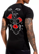 Camiseta Compressao Academia Itachi Uchiha Akatsuki Red