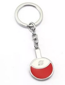 Chaveiro Metal Símbolo Clã Uchiha Anime Ninja Naruto Geek