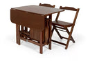Conjunto Prático Dobrável Mesa 4 Cadeiras Bar LP