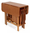 Conjunto Prático Dobrável Mesa 4 Cadeiras Bar LP