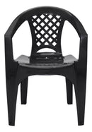 Combo Mesa Quadrada + 4 Cadeiras Iguape + 2 Banquetas Preta