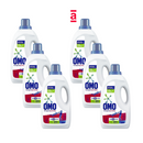 Kit 6 Sabão líquido Lavagem Perfeita galão 3 L Omo