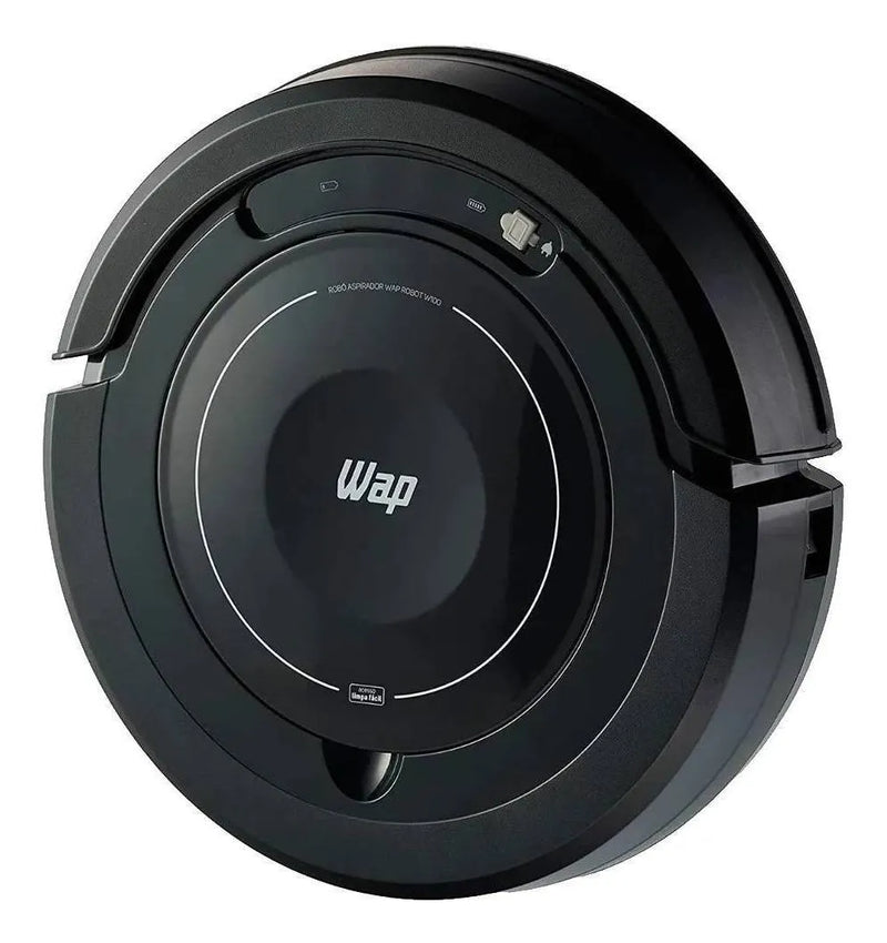 Robô aspirador e passa pano Wap Robot W100 preto 127V/220V