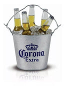 Pack 2cx de Cerveja Corona Extra Long Neck 330ml (48 unidades) - Balde Gelo Corona Extra Com Abridor De Garrafa