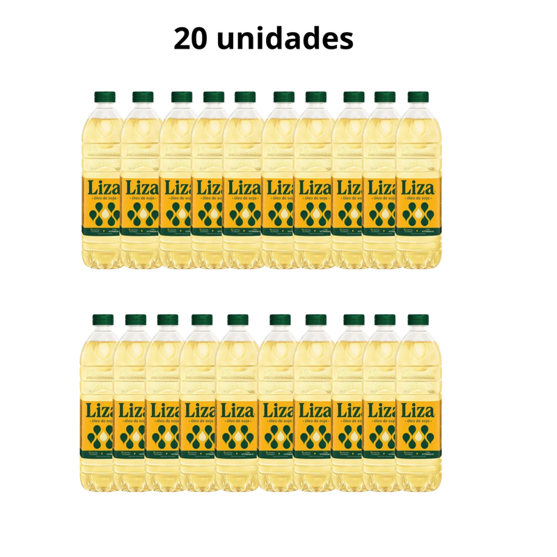 Combo caixa de óleo de soja liza com (20 unidades)