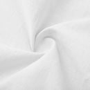 SMihono Womens Summer Dresses Lightweight Loose Crewneck Sleeveless Comfy Cotton Linen Dress Solid Flowy Midi Beach Dress White L