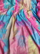 AELand Women's Dresses , Round Neck Sleeveless Tie Dye Tank Dresses,S~XXL