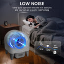 Cumrige Self-Cleaning Cat Litter Box, App Controlled, with Safety Sensor, Removable and Washable Liner