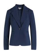 Free Assembly Women's Single Breasted Pinstripe Blazer, Sizes XS-XXL