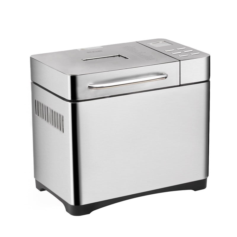 KBS 19-in-1 2LB Bread Maker Machine Fully Automatic LCD Display，Stainless Steel Model