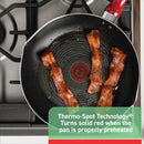 T-fal Easy Care, conjunto de panelas e frigideiras antiaderentes com 20 peças, vermelho