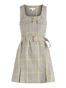 Free Assembly Women’s Belted Utility Mini Dress, Sizes XS-XXL