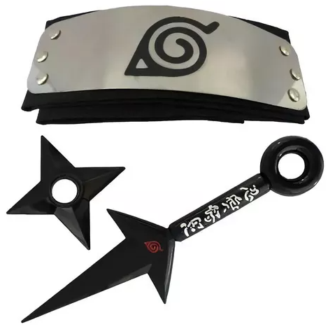 Kit Naruto Bandana + Kunai Minato Shurike Anime Kit Naruto Bandana + Kunai Minato Shurike AnimeKit Naruto Bandana + Kunai Minato Shurike Anime Novo  |  +1000 vendidos Kit Naruto Bandana + Kunai Minato Shurike Anime