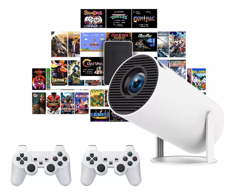 Projetor 4k Portátil Android Full Hd Video Game Home Theater