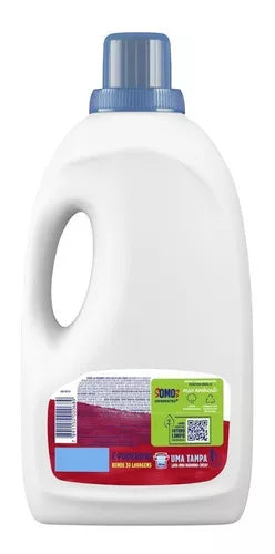 Kit 6 Sabão líquido Lavagem Perfeita galão 3 L Omo