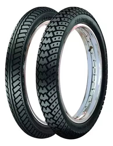 Par Pneu Moto Maggion Cg Titan Fan Yes 2.75-18 90/90-18 C/c