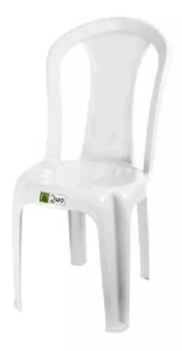 Cadeira De Plástico Resistente Área De Lazer