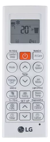 Ar Condicionado LG  Voice Dual Inverter IA 12000 Btus Só Frio Branco