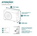 Ar-Condicionado LG AI DUAL Inverter Voice ARTCOOL 12.000 BTUs