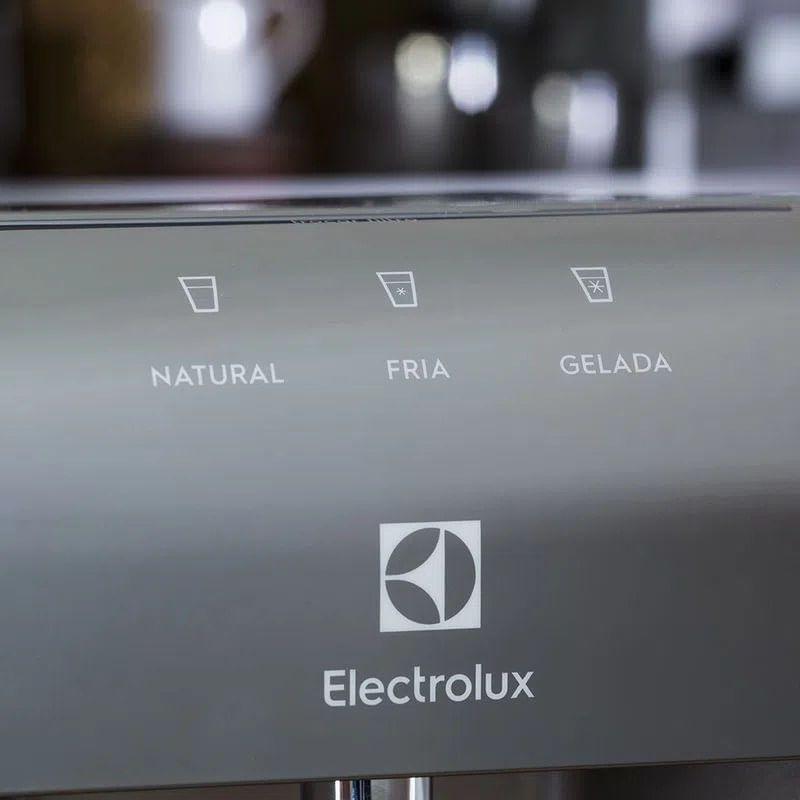 Purificador Electrolux Água Gelada, Fria e Natural com Painel Easy Touch Cinza (PE11X)