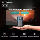 Blitzwolf Bw-vt2 Dlp Mini Projetor Wifi Android 9.0 Netflix