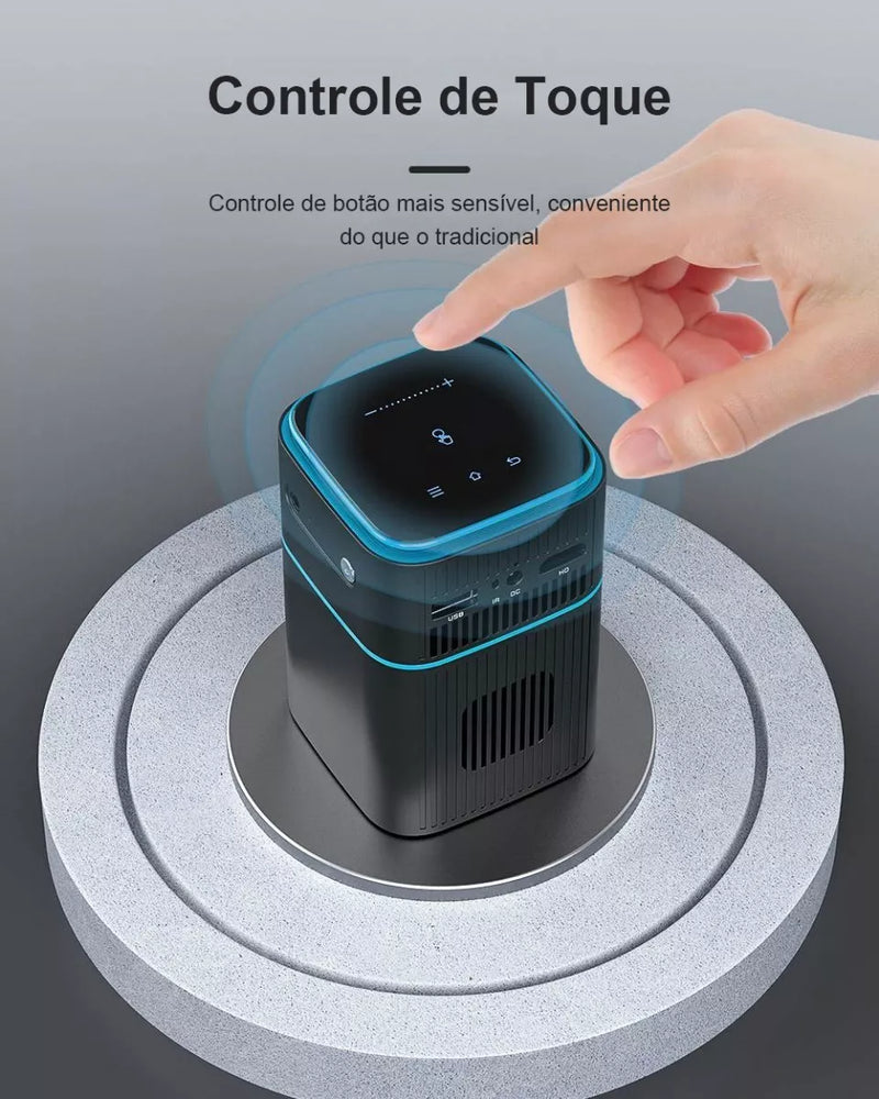 Blitzwolf Bw-vt2 Dlp Mini Projetor Wifi Android 9.0 Netflix