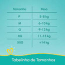 Kit 4 Pacotes Fraldas Descartáveis Infantil Pampers Confort Sec 🔥 Todos Tamanhos